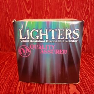 NEW 50 Pack Disposable Classic Cigarette Lighters Full Standard Size